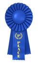 Blue Ribbon for First Place