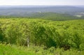 Blue Ridge hills and valley.