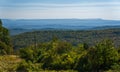 The Blue Ridge Mountains from Dan Ingalls Overlook