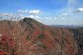 Linville Gorge in Fall, Blue Ridge Mountains, North Carolina Royalty Free Stock Photo