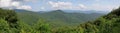 Blue Ridge Mountains Panorama Royalty Free Stock Photo