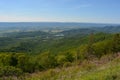 Blue Ridge Mountains in Summer.