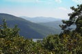 Blue Ridge Mountains in Summer Royalty Free Stock Photo