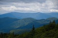 Blue Ridge Mountains in Virginia Royalty Free Stock Photo