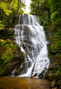 Blue Ridge Mountains Waterfall Landscape NC Royalty Free Stock Photo