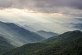 Blue Ridge Parkway Craggy Gardens NC Sun Rays Landscape