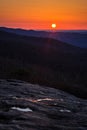 Blue Ridge Parkway Sunrise 4 Royalty Free Stock Photo