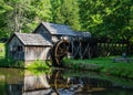 Mabry Mill in Floyd County, Virginia. USA Royalty Free Stock Photo