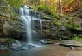 Blue Ridge Waterfall Royalty Free Stock Photo