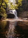 Blue Ridge Waterfall Royalty Free Stock Photo