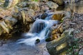 Blue Ridge Waterfall Royalty Free Stock Photo