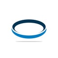 Blue Ring Orbit Logo Template vector design Icons Vectors Illustrations Designs