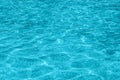 Blue ripple water surface with reflection Royalty Free Stock Photo