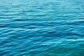 Blue rippled water surface Royalty Free Stock Photo