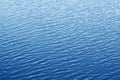 Blue rippled water surface. Water background Royalty Free Stock Photo