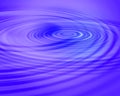 Blue ripples