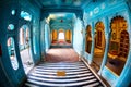 Blue rooms in City Palace