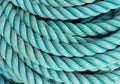 Blue rope texture Royalty Free Stock Photo