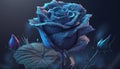 Blue Rose Art