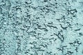 Blue rough texture background, cement wall, bark beetle effect Royalty Free Stock Photo