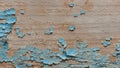 Blue rough textured wood plank texture background Royalty Free Stock Photo