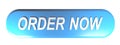 Blue rounded rectangle push button ORDER NOW - 3D rendering Royalty Free Stock Photo