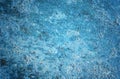 Blue rusty metal background