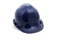 Blue safety helmet Royalty Free Stock Photo
