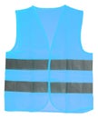 Blue Safety Vest Royalty Free Stock Photo
