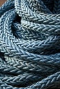 Blue Sailing Rope Royalty Free Stock Photo