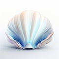 Colorful 3d Sea Shell Model With Cel Shading - Detailed Character Design