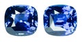 Blue sapphire Royalty Free Stock Photo