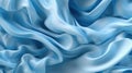 Blue sateen background. Ai generated illustration Royalty Free Stock Photo