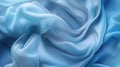 Blue sateen background. Ai generated illustration Royalty Free Stock Photo