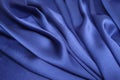 blue satin cloth