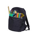 Blue school bag backpack Royalty Free Stock Photo