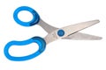 Blue scissors Royalty Free Stock Photo