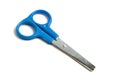 Blue scissors Royalty Free Stock Photo