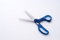 Blue scissors Royalty Free Stock Photo