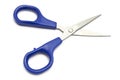 Blue scissors Royalty Free Stock Photo