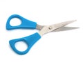 Blue scissors Royalty Free Stock Photo