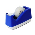 Blue scotch tape holder Royalty Free Stock Photo