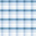Blue Scottish pattern. Fabric pattern. Square pattern for cloth. Blue square background.