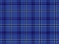 Blue Scottish tartan