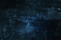 Blue Scratched Grunge Texture Background