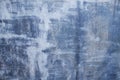 Blue scratched metal surface Royalty Free Stock Photo