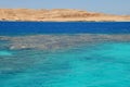 Blue sea Egypt Royalty Free Stock Photo