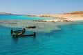 Blue sea Egypt Royalty Free Stock Photo