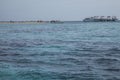 A blue sea, Egypt. Royalty Free Stock Photo