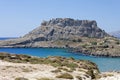 The blue sea at Haraki, Rhodes